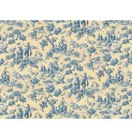 Toile de Jouy originale (29x41cm)