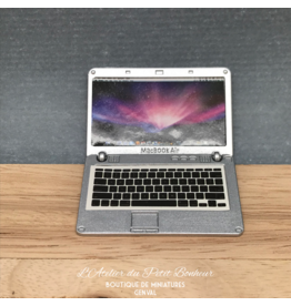 Mac Book miniature 1:12