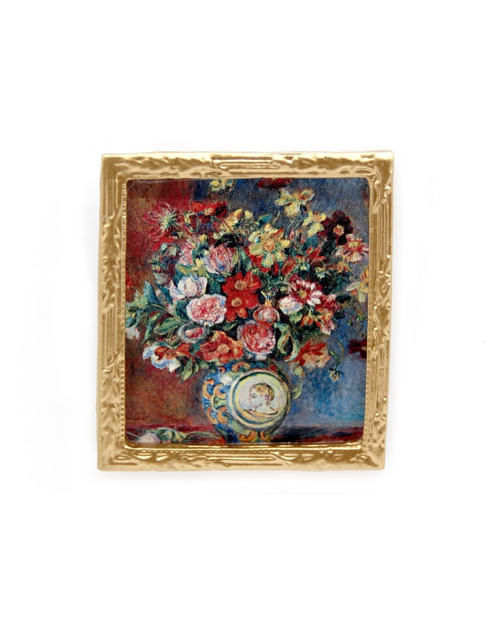The Wonham Collection Tableau Fleurs, Renoir miniature 1:12