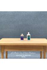 2 bouteilles de shampooing miniature 1:12