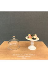Plateau avec 5 Cupcakes miniature 1:12