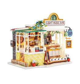 Rolife Light Music bar DG147 - Rolife DIY Miniature Dollhouse