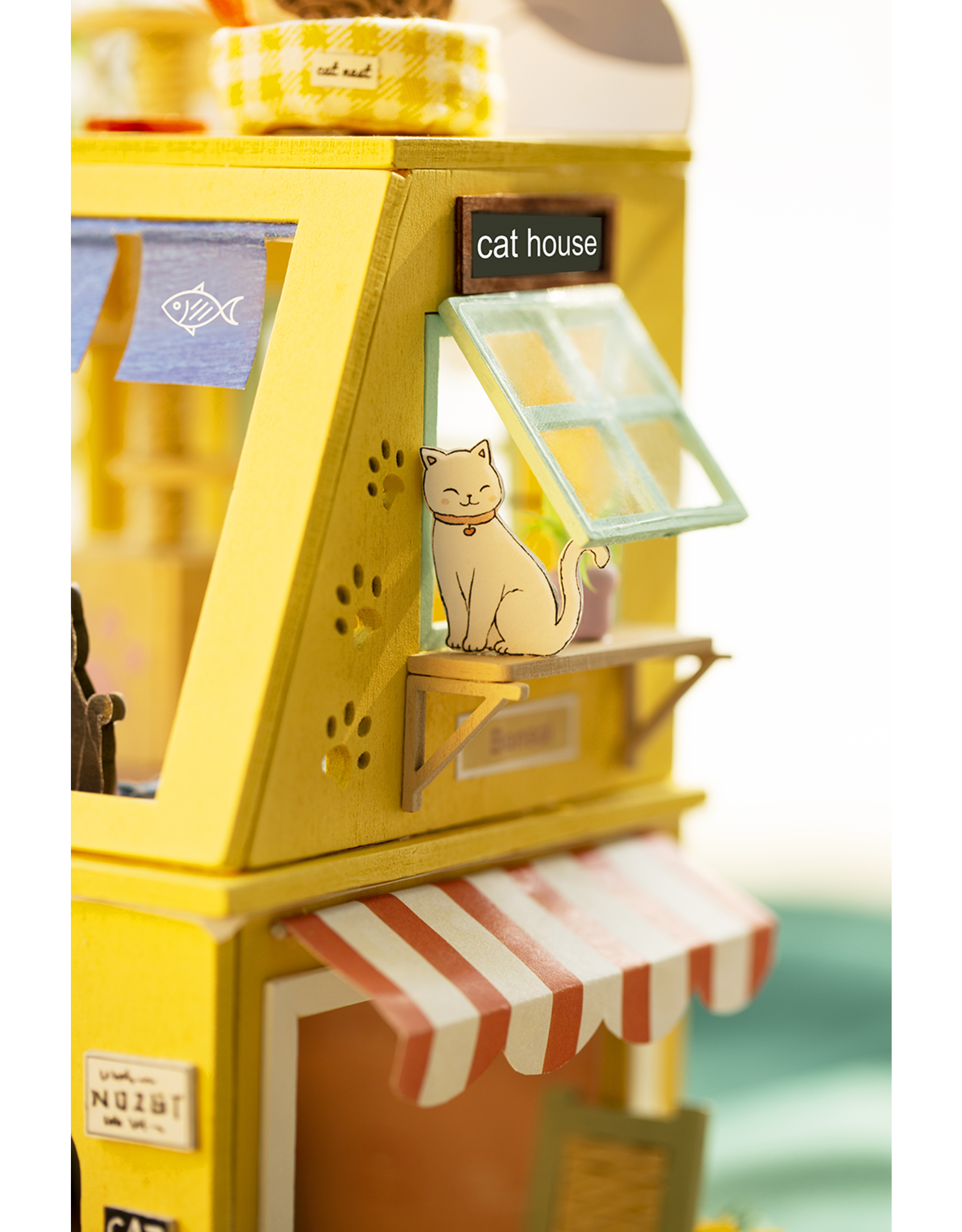 Rolife Cat House DG149 - Rolife DIY Miniature Dollhouse