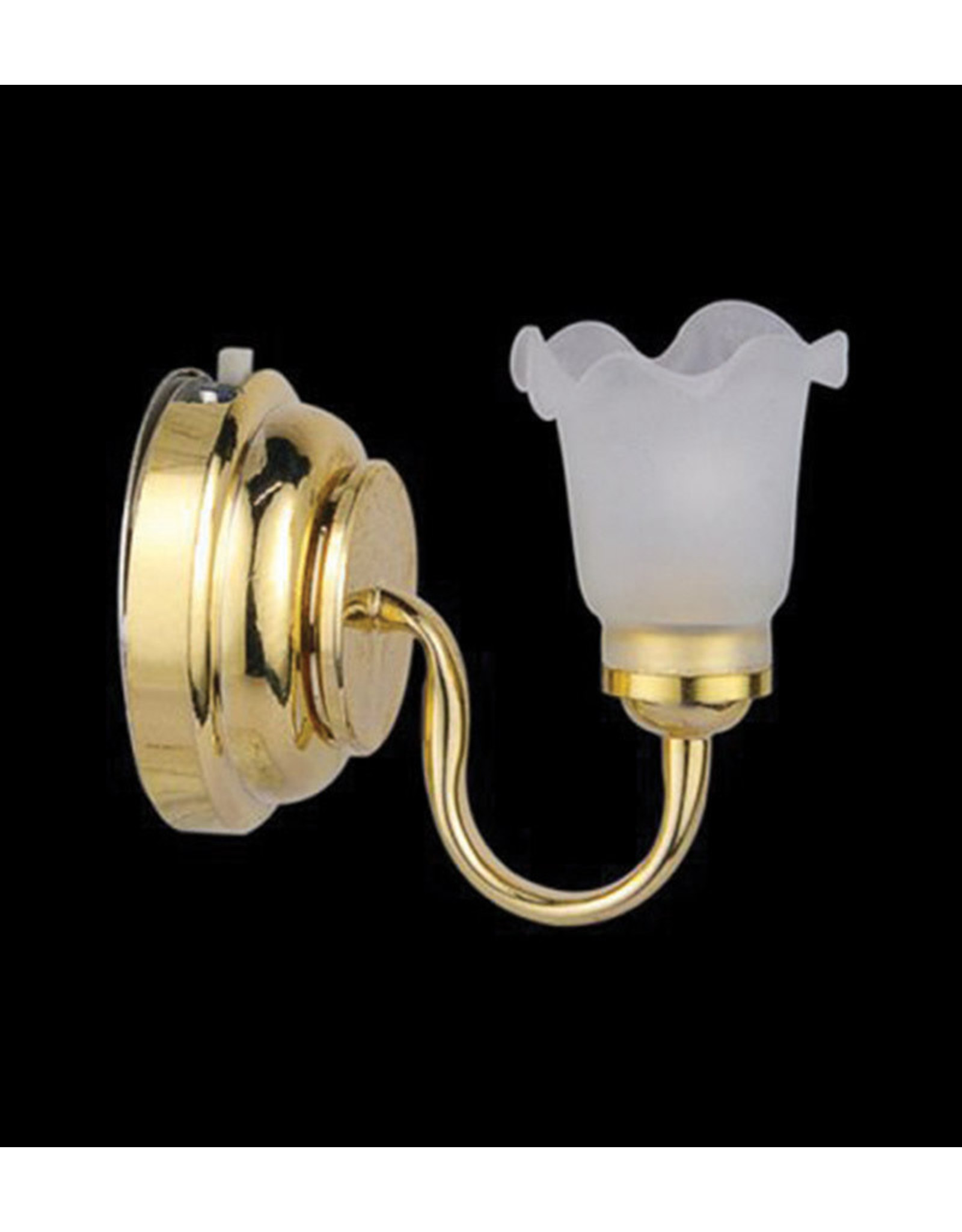 Applique LED tulipe miniature 1:12