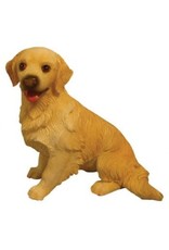 Golden Retriever assis miniature 1:12