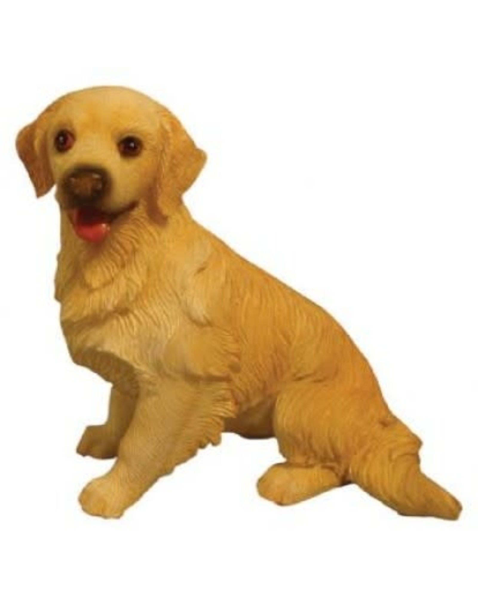 Golden Retriever assis miniature 1:12