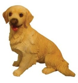 Golden Retriever assis miniature 1:12