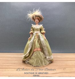 Femme victorienne miniature 1:12