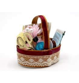 The Wonham Collection Panier avec nécessaire à coudre