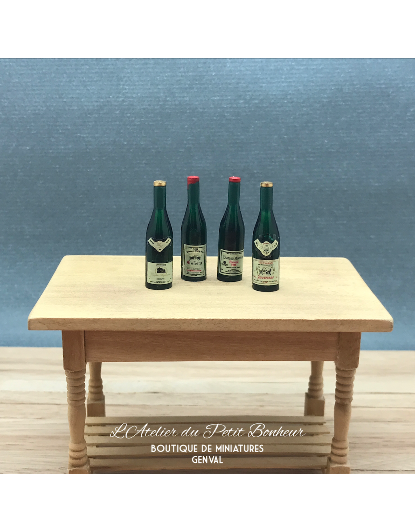 Bouteille de vin (divers modèles) (1pc) miniature