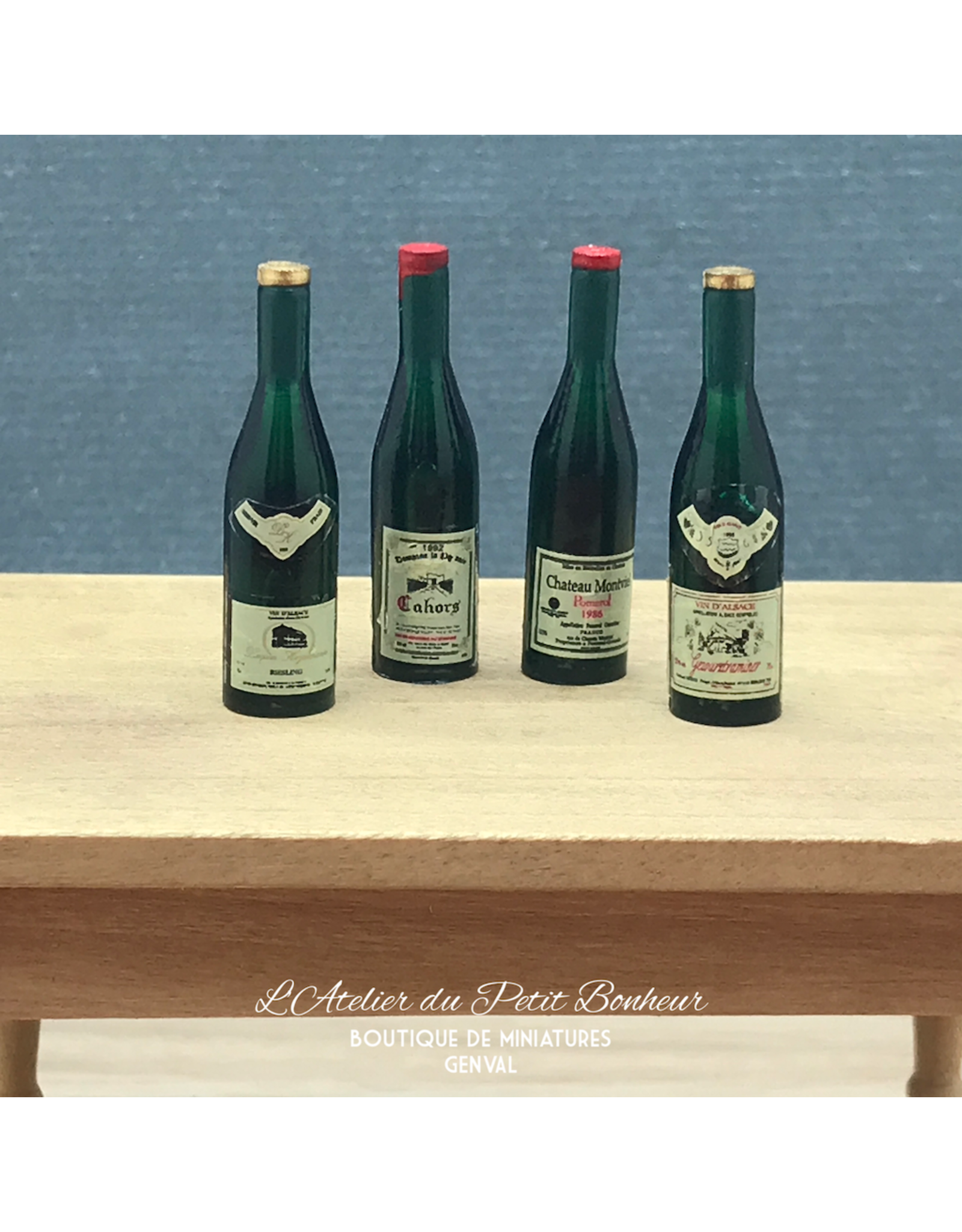 Bouteille de vin (divers modèles) (1pc) miniature