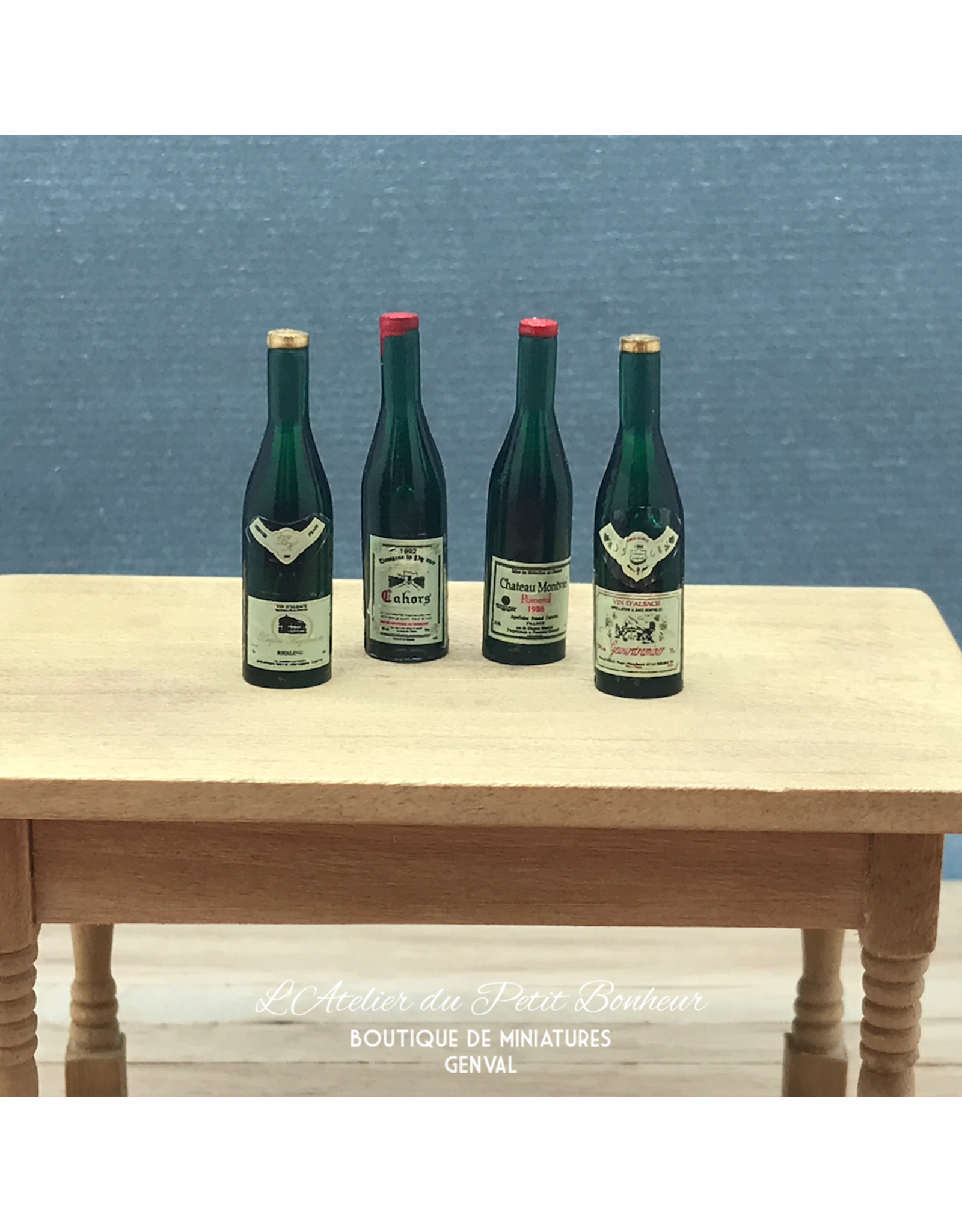 Bouteille de vin (divers modèles) (1pc) miniature