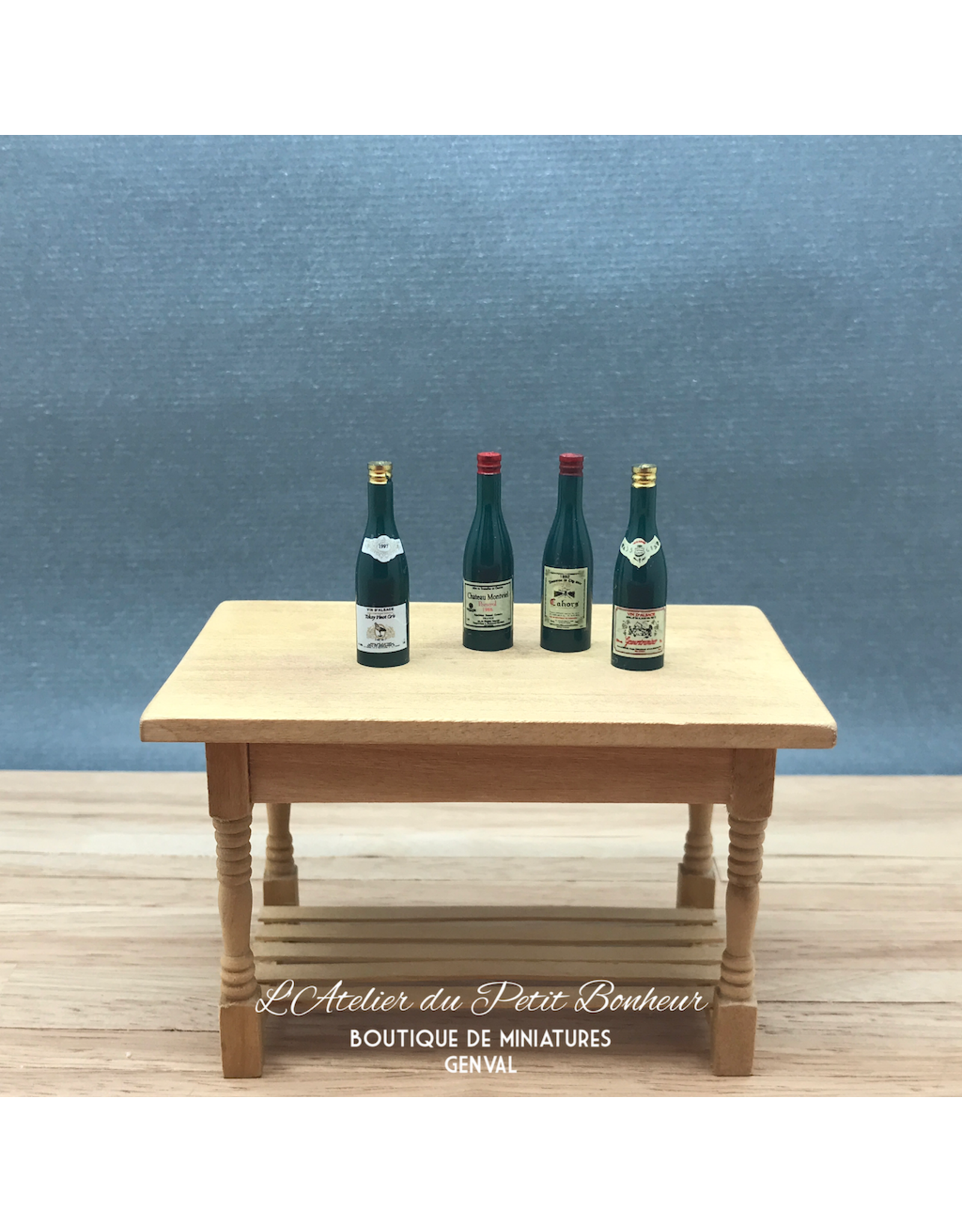 Bouteille de vin (divers modèles) (1pc) miniature