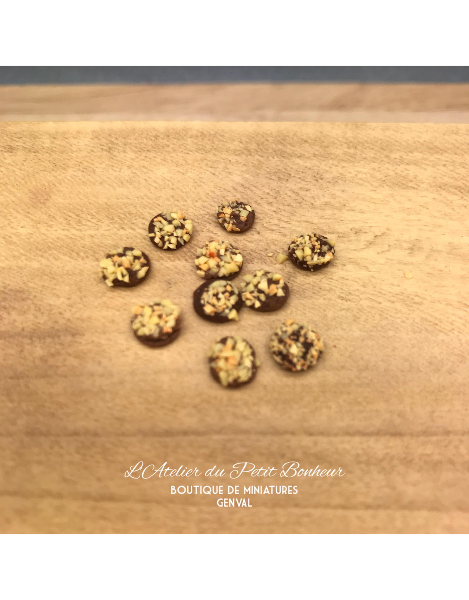 Cookies (10) miniatures 1:12