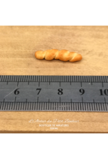 Petite baguette torsadée (1 pièce) miniature 1:12