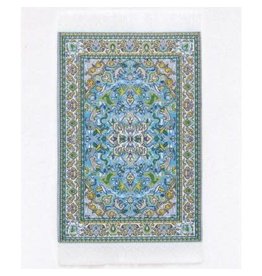 Tapis Persan bleu 10x16cm miniature 1:12