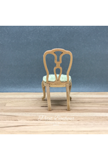 Chaise sculptée miniature 1:12