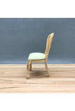 Chaise sculptée miniature 1:12