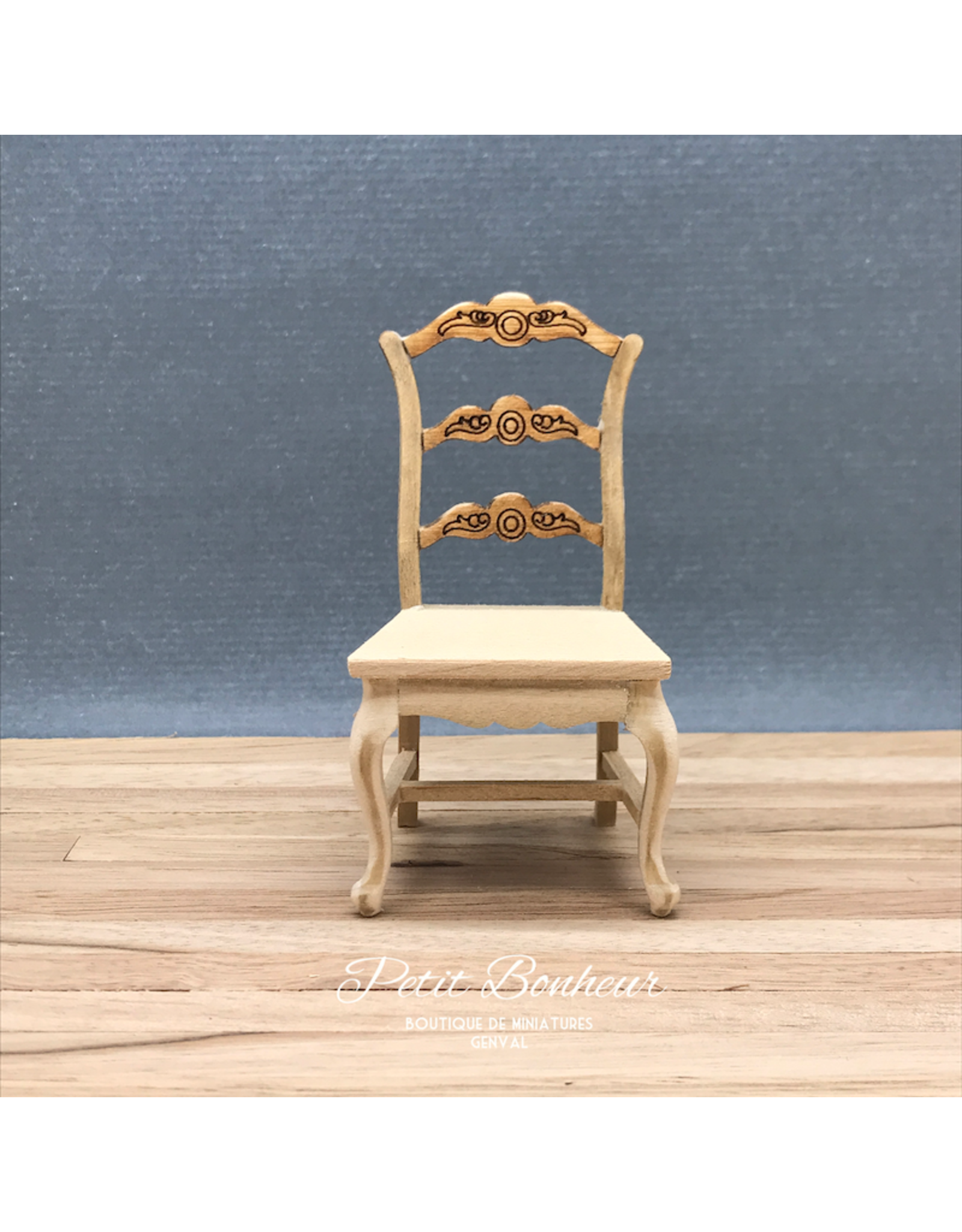Chaise miniature 1:12