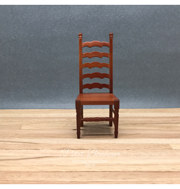 Chaise couleur chêne miniature 1:12