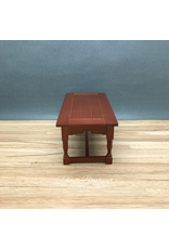 Table de cuisine couleur chêne miniature 1:12