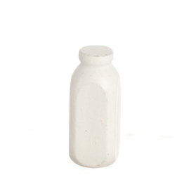 Petite bouteille de lait miniature 1:12