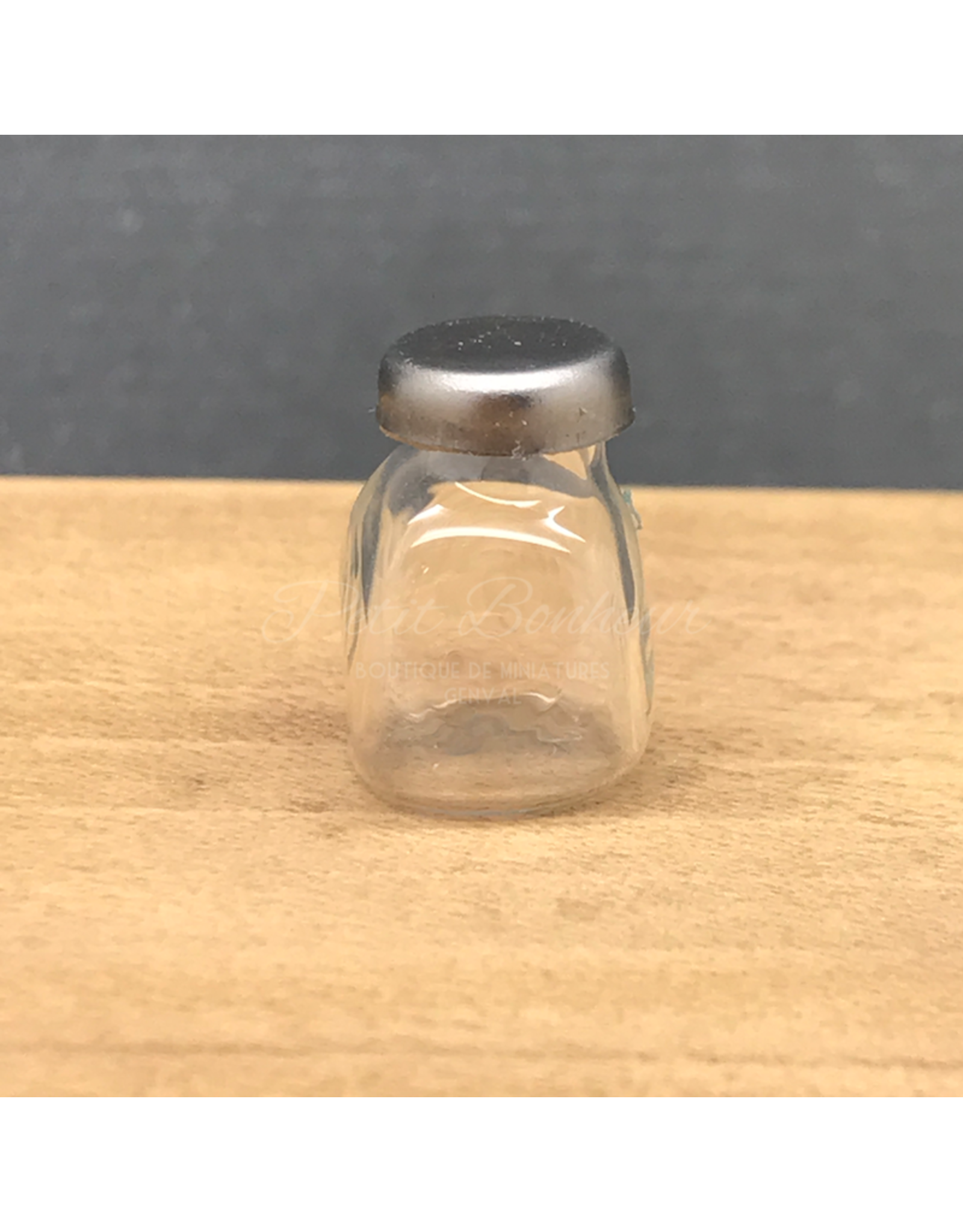 International Miniatures Bocal avec couvercle métallique miniature 1:12