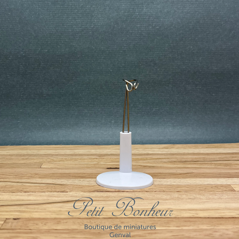 Milaget Support d'Affichage pour Poupée Base Ronde Réglable Présentoir de Figurines Cadeaux 15cm à 20cm Poupée