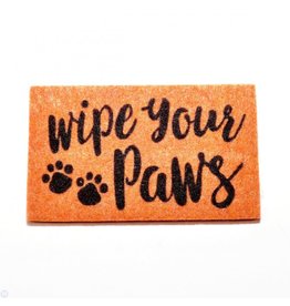 Paillasson "Wipe your paws" miniature 1:12