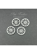 Phoenix Model Developments Roues 1x16mm (4) miniatures 1:12