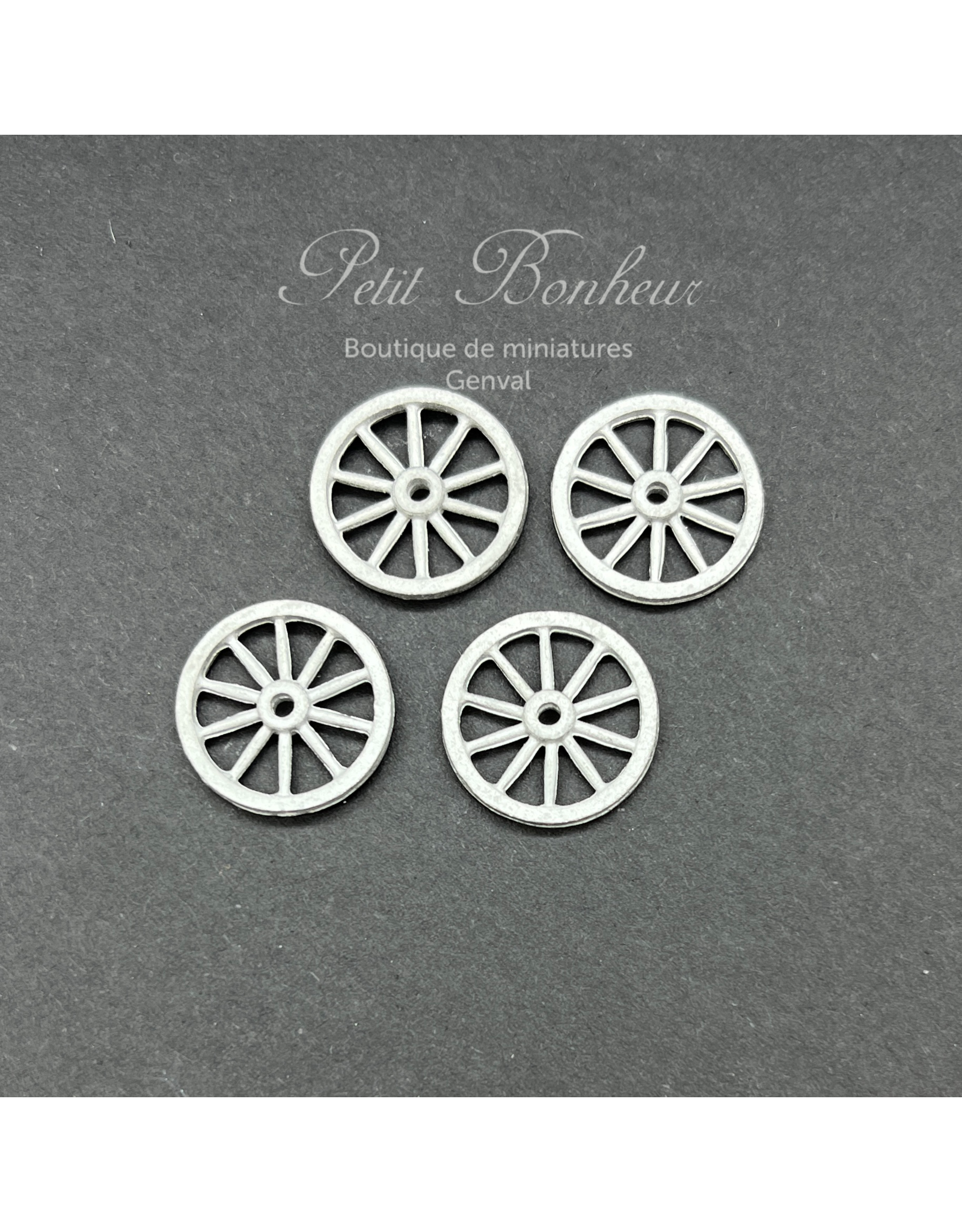 Phoenix Model Developments Roues 1x16mm (4) miniatures 1:12