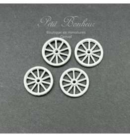 Phoenix Model Developments Roues 1x16mm (4) miniatures 1:12
