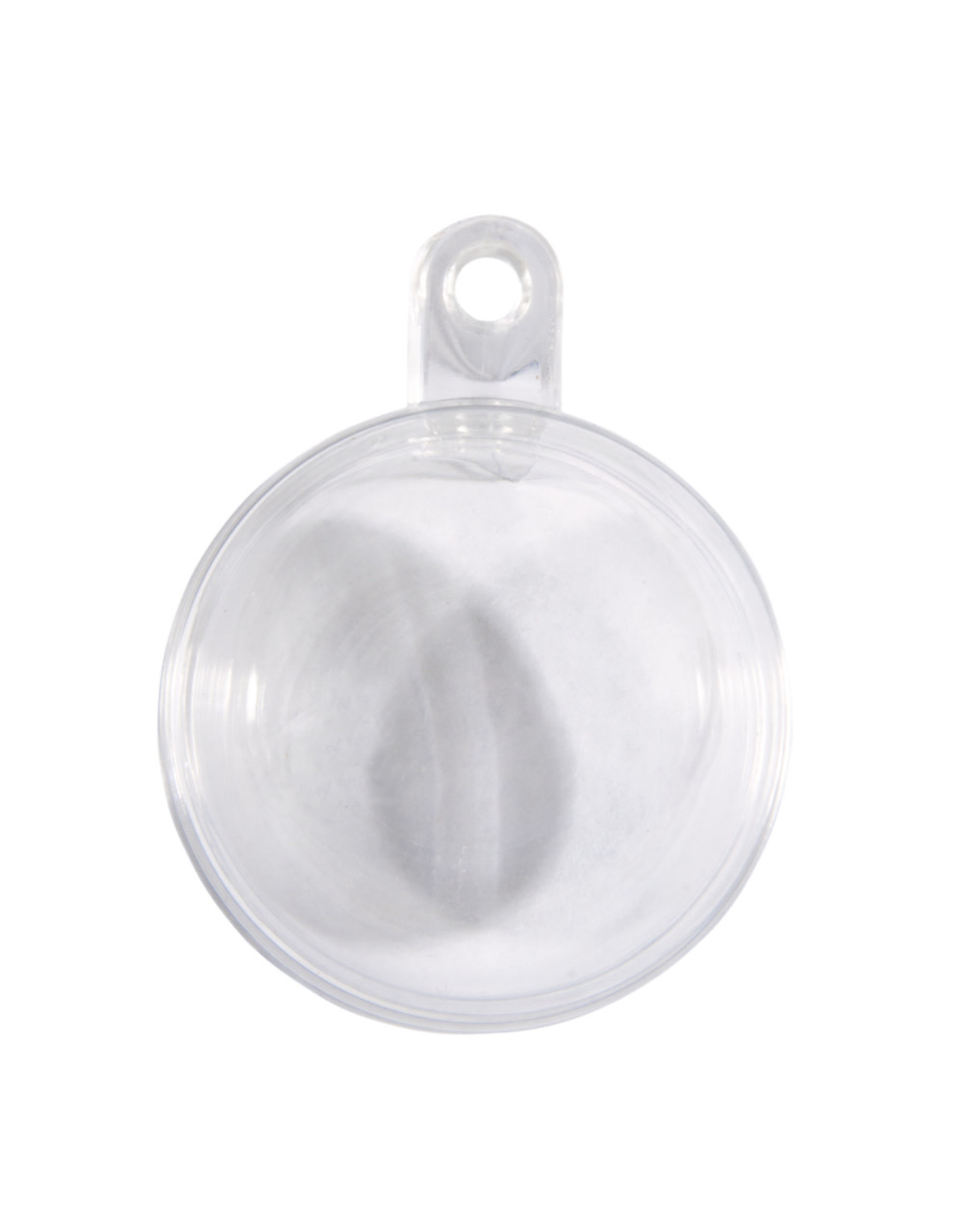 Rayher Boules en plastique, en 2 pièces, 6cm ø,  cristal (6 pièces)