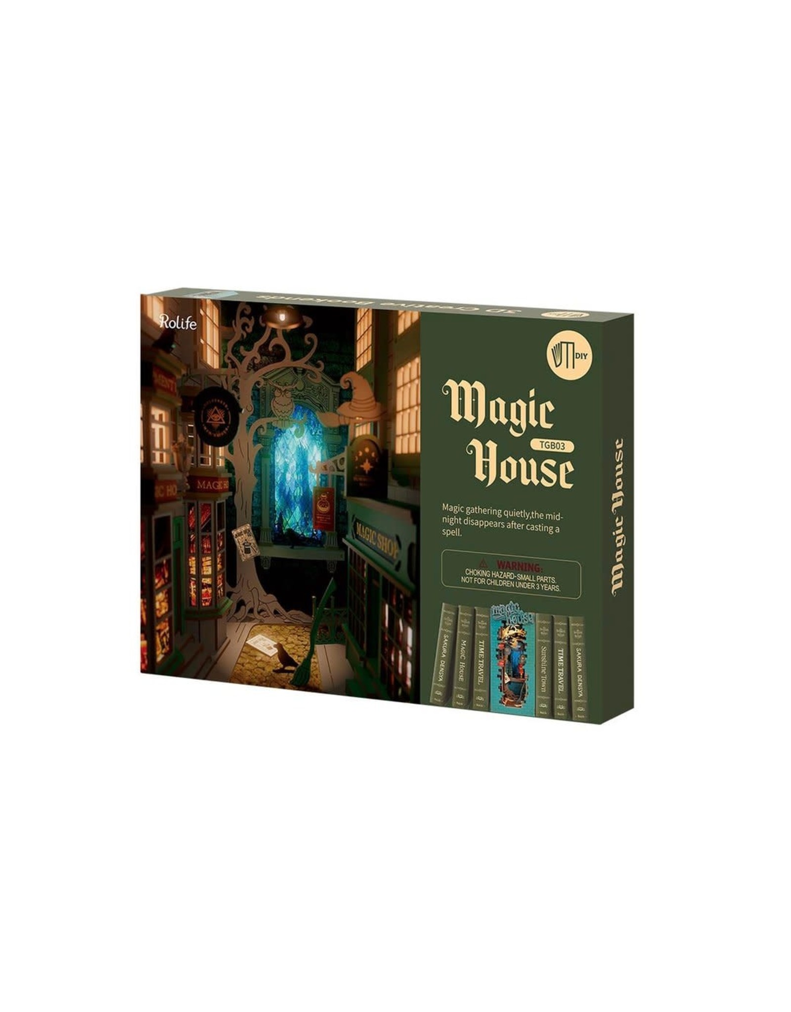 Rolife Magic House (Book Nook) TGB03 - Rolife DIY Miniature Dollhouse