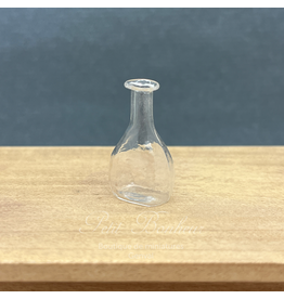 Bouteille vide en verre miniature 1:12