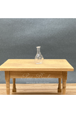 Bouteille vide en verre miniature 1:12