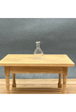 Bouteille vide en verre miniature 1:12