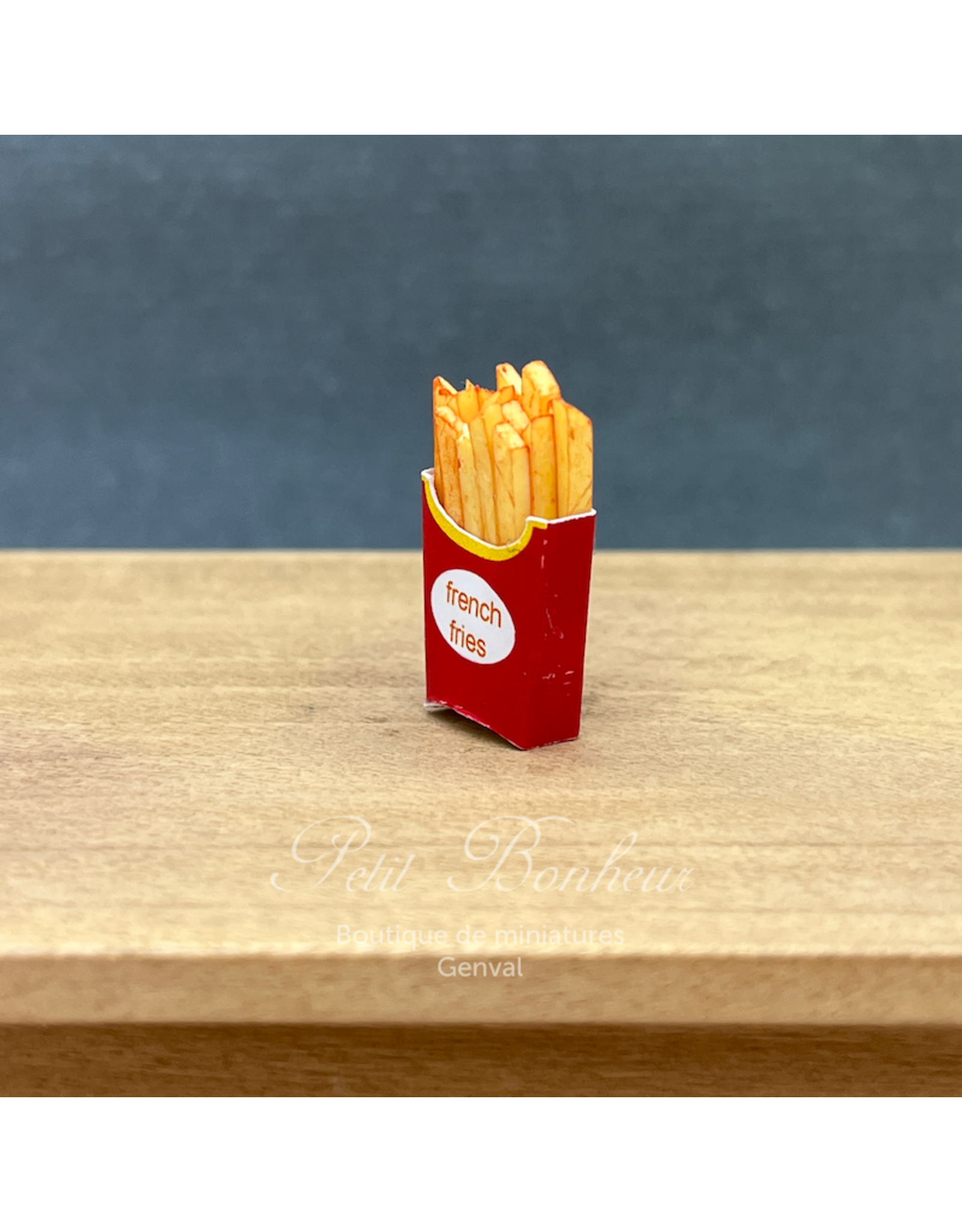 Sachet de frites miniature 1:12