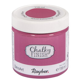 Rayher Liquidation Peinture Chalky Finish 118 ml Rose œillet 264