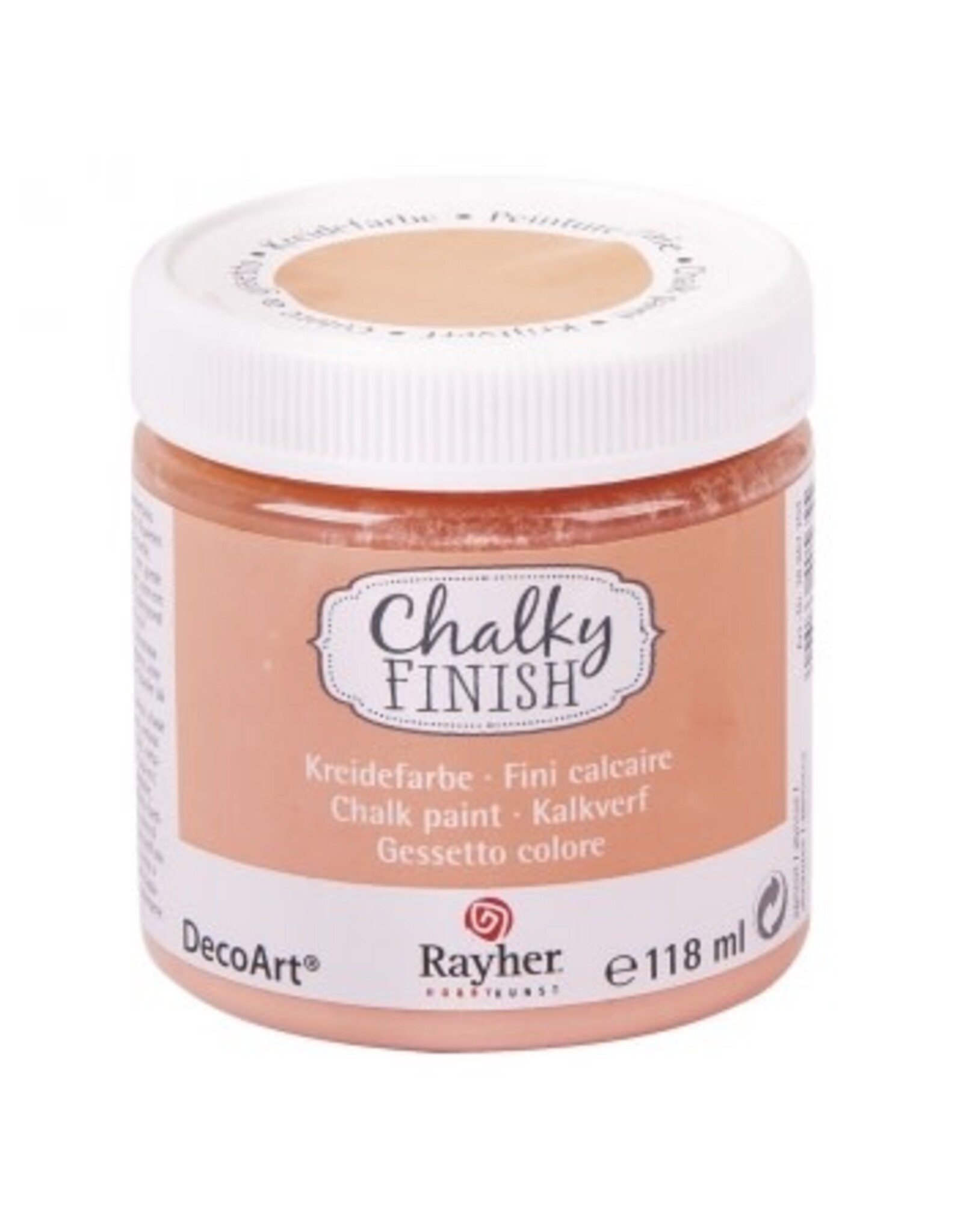 Rayher Peinture Chalky Finish 118 ml Abricot 204