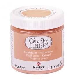 Rayher Peinture Chalky Finish 118 ml Abricot 204