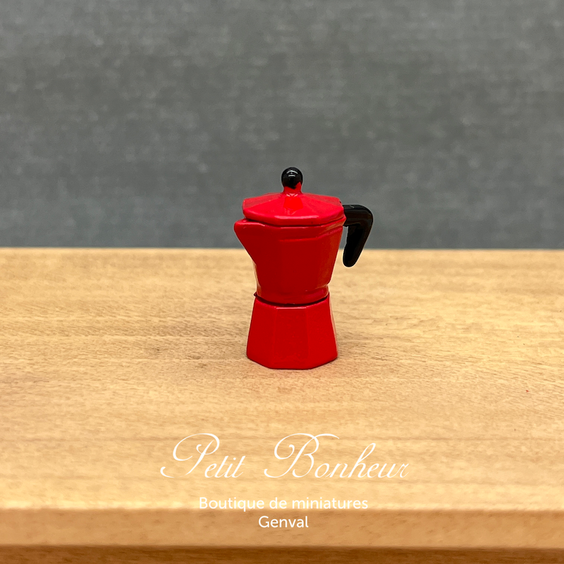 Miniature Cafetière Ancienne En Régule - Bougeoir - Occasion - Sans Marque
