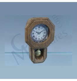 Horloge murale en bois