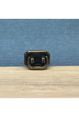 Poignée pour malles finition antique, miniature 1:12