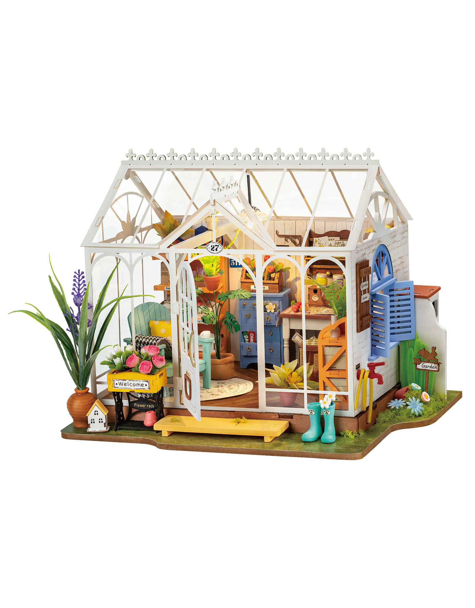 Rolife Dreamy Garden House DG163 - Rolife DIY Miniature Dollhouse