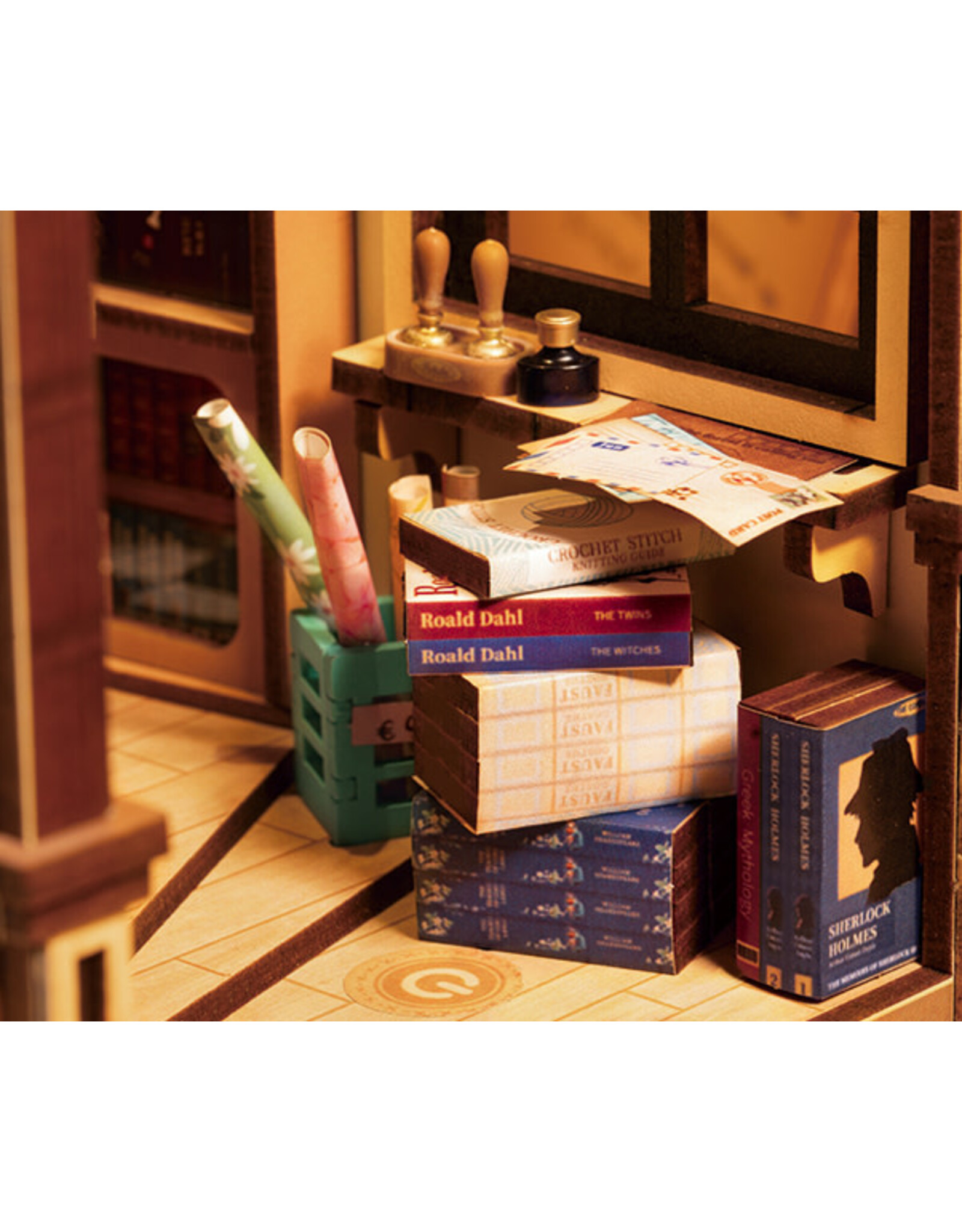 Rolife Bookstore (Book Nook) TGB07 - Rolife DIY Miniature Dollhouse