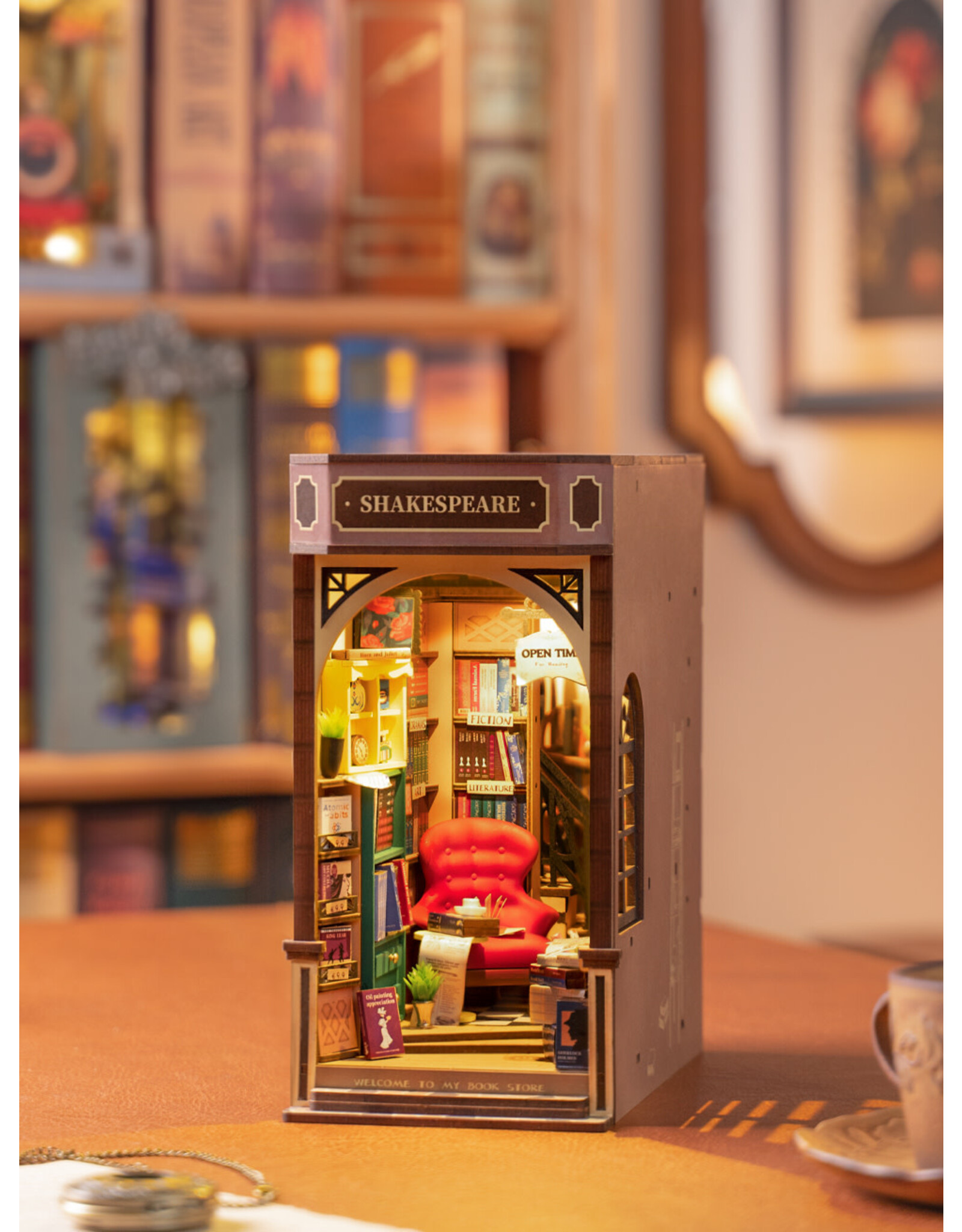 Rolife Bookstore (Book Nook) TGB07 - Rolife DIY Miniature Dollhouse