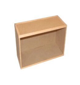 Créal Kit vitrine bois naturel/plexi amovible 36x24x25 cm