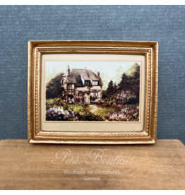 Tableau "Manoir" miniature 1:12