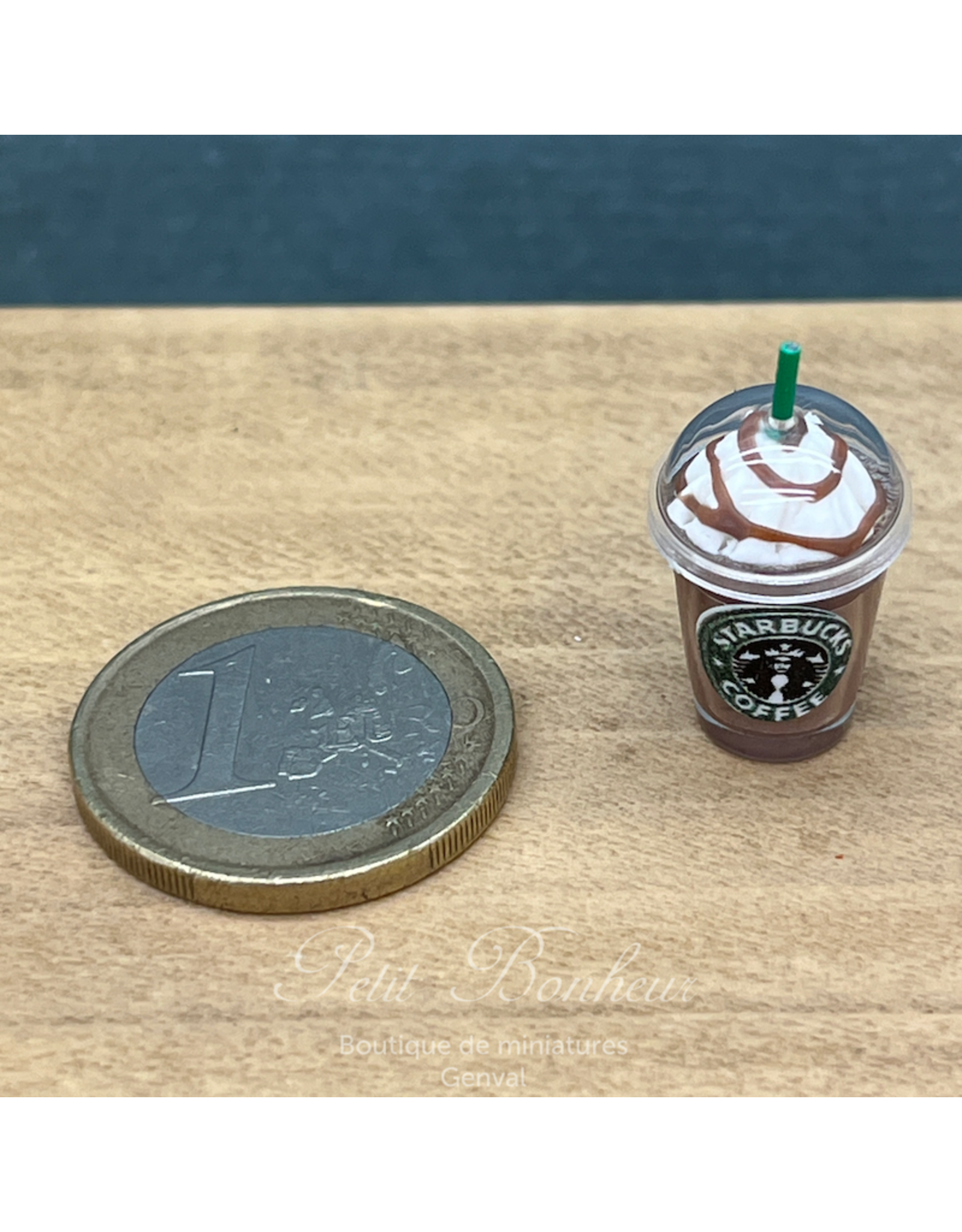 Café au lait Starbuck (miniature 1:12)